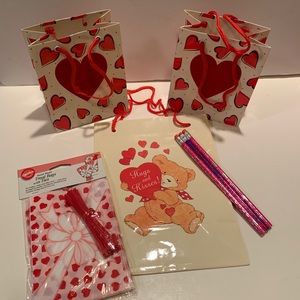 LOT OF VALENTINE’S DAY ITEMS.